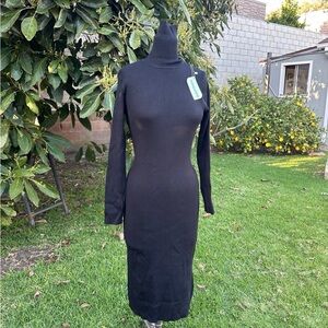 Turtleneck Bodycon Dress